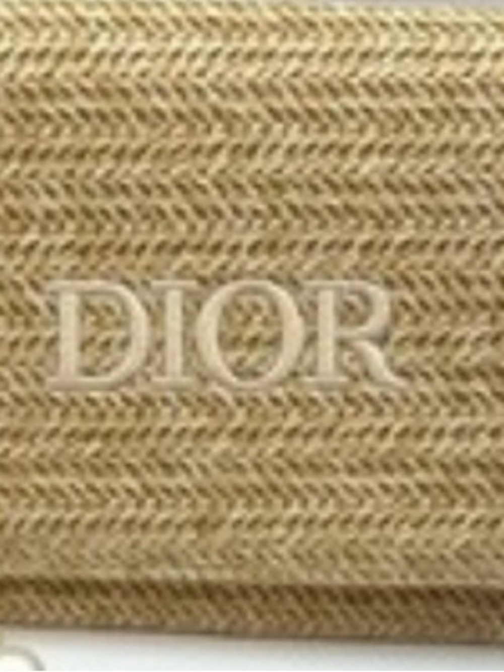 Dior Straw Raffia Woven Purse Bag Pouch With Shoulder Strap - Picture 5 of 9